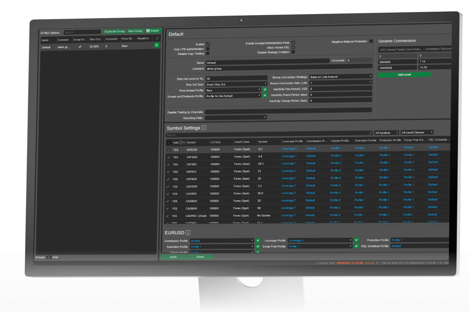 Accounts management system